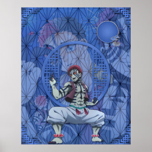 Affiche Akaza Upper Moon 3