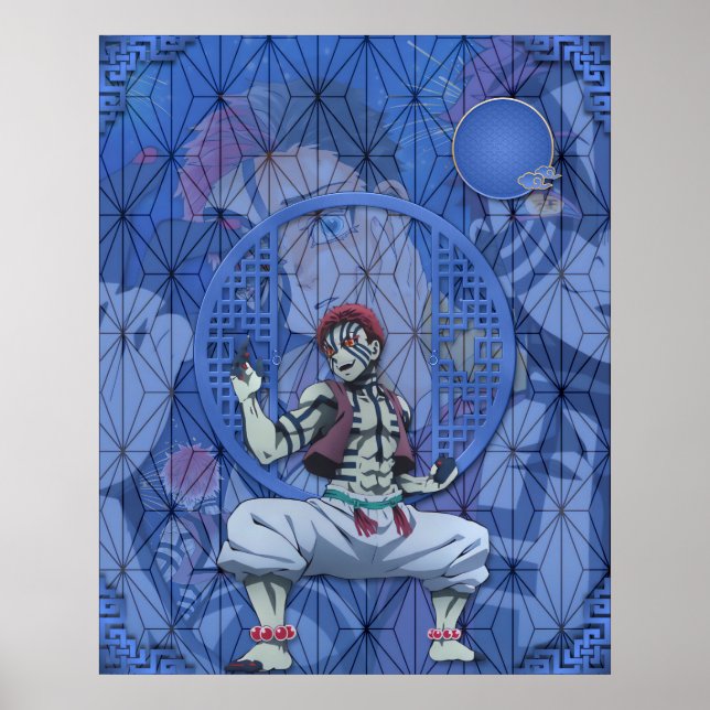 Affiche Akaza Upper Moon 3 (Devant)