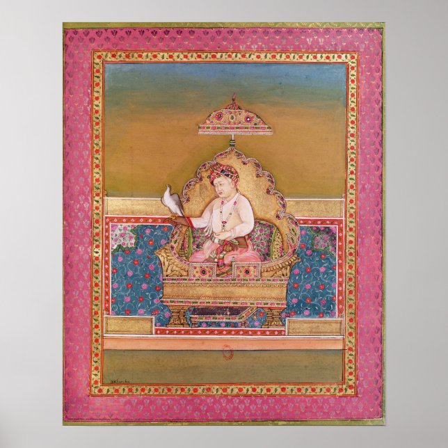 Affiche Akbar d'un album de portraits (Devant)