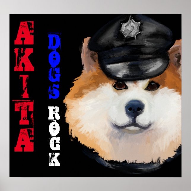 AFFICHE AKITA (Devant)