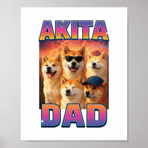 Affiche Akita