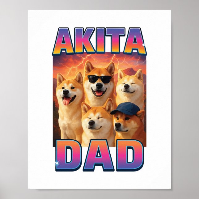 Affiche Akita (Devant)