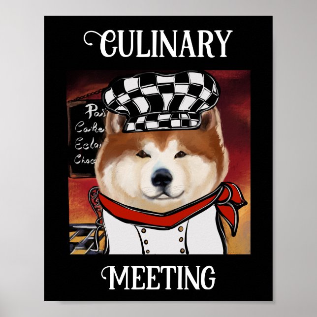 AFFICHE AKITA        (Devant)