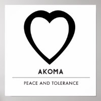 Akoma | Symbole pour la patience et la tolérance b