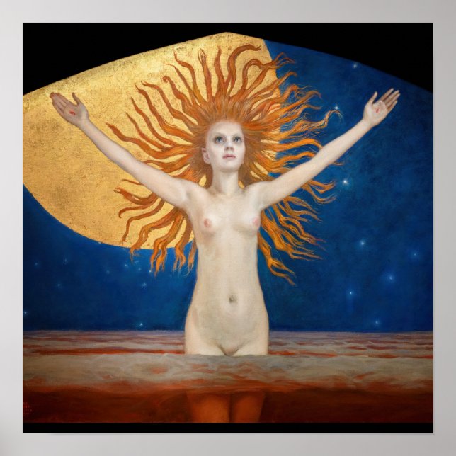 Affiche Akseli Gallen-Kallela - Ad Astra (Devant)