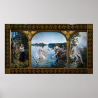 Akseli Gallen-Kallela - Aino Triptych