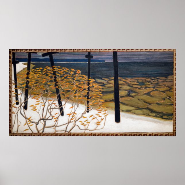 Affiche Akseli Gallen-Kallela - Automne (Devant)