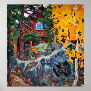 Affiche Akseli Gallen-Kallela - Kalela à l'automne
