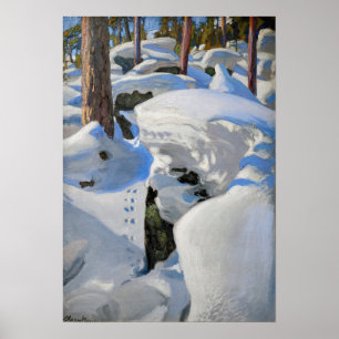 Affiche Akseli Gallen-Kallela - Le repaire du Lynx