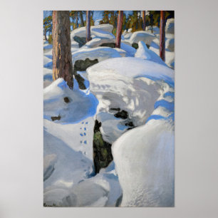 Affiche Akseli Gallen-Kallela - Le repaire du Lynx