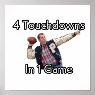 Affiche Al Bundy 4 Touchdowns en 1 jeu