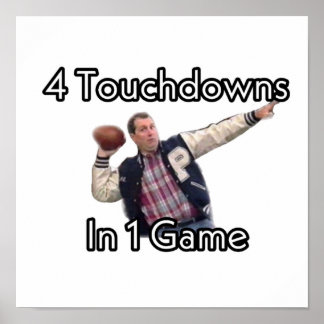 Affiche Al Bundy 4 Touchdowns en 1 jeu