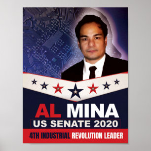 Affiche Al Mina US Senate Merchandises
