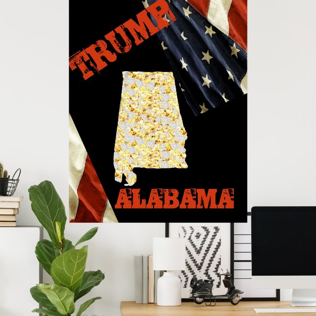AFFICHE ALABAMA  (Bureau à domicile)