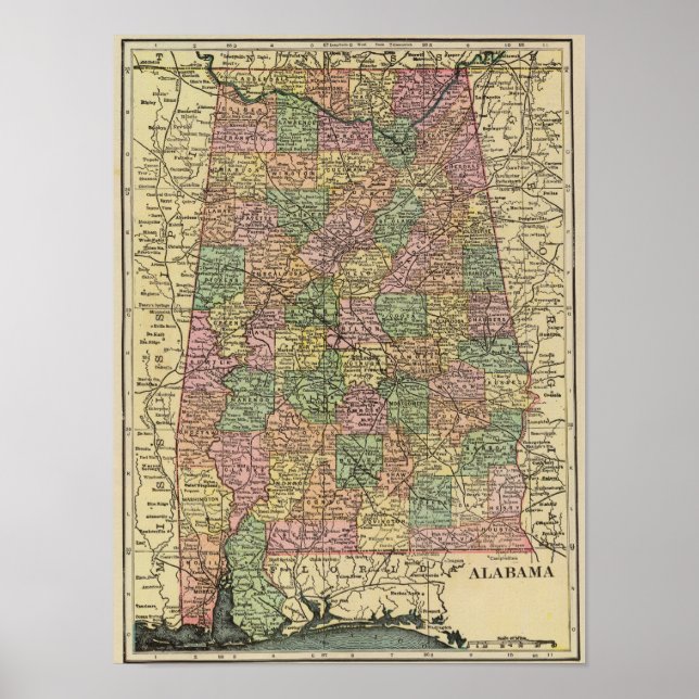 Affiche Alabama 6 (Devant)