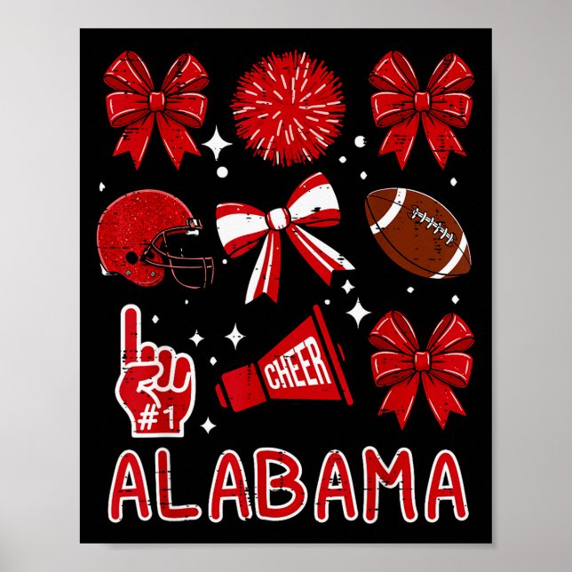 Affiche Alabama Women Kids Boys Girls Youth Teen Men  (Devant)