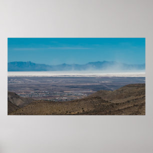 Affiche Alamagordo Vista - White Sands, Nouveau-Mexique