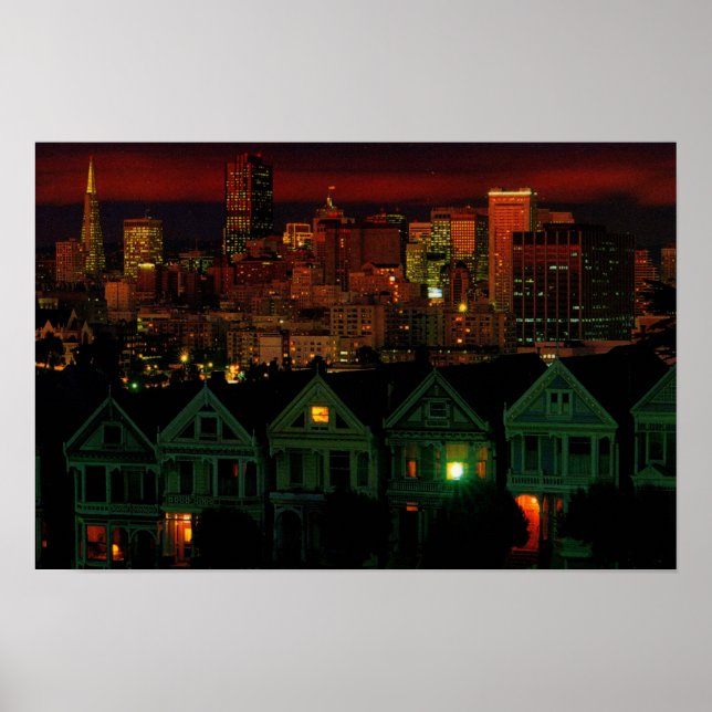 Affiche Alamo Square San Francisco (Devant)