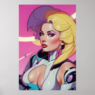 Affiche Alarme à deux tons à l'Agence spatiale Ken Gage