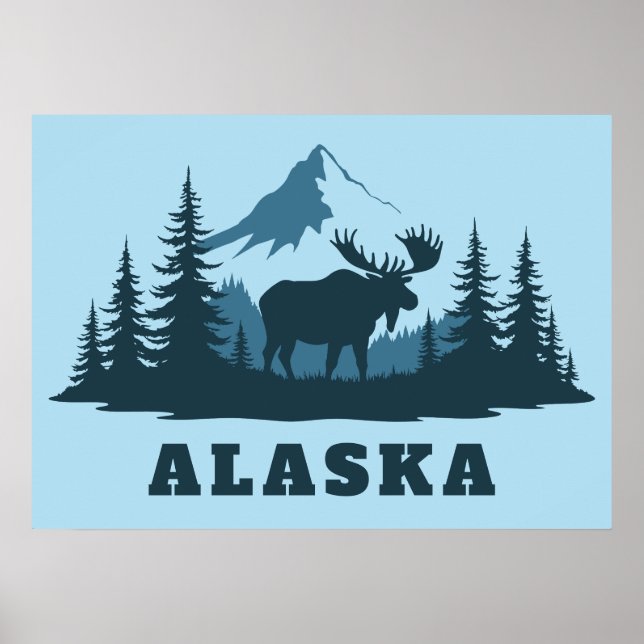 AFFICHE ALASKA (Devant)