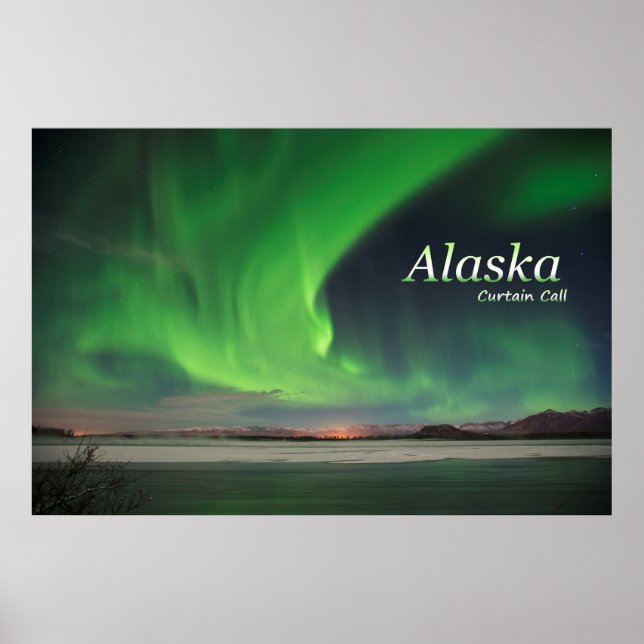 Affiche Alaska Curtain Call (Devant)