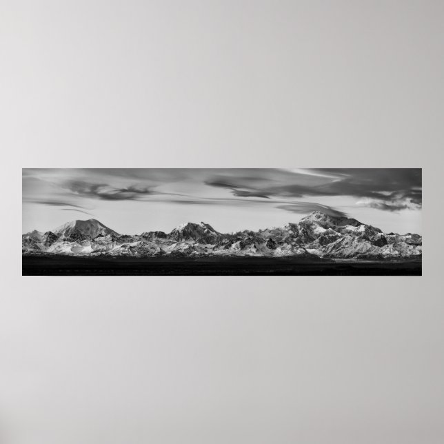 Affiche Alaska Range Panorama (Devant)
