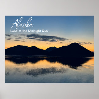 Affiche Alaska - Terre du Soleil de Minuit