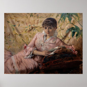 Affiche Albert Edelfeel - La Parisienne de lecture