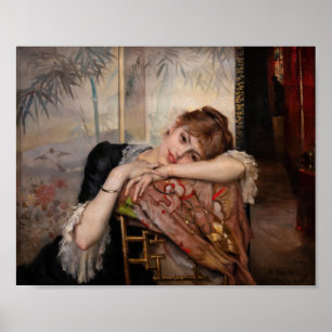 Affiche Albert Edelfeel - La Parisienne / Virginie