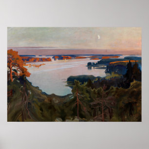 Affiche Albert Edelfeel - Vue sur Haikko