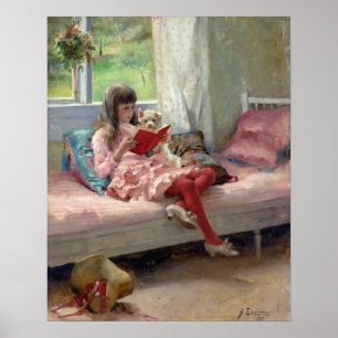 Affiche Albert Edelfelt - Good Friends