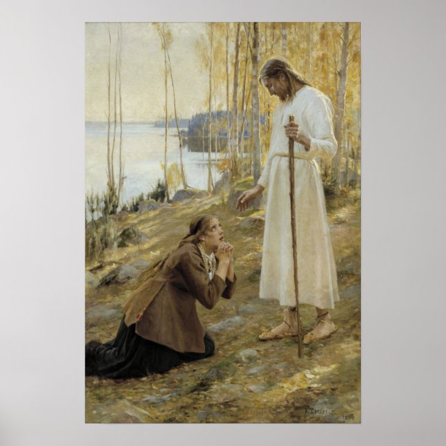 Affiche Albert Edelfeue - Christ et Mary Magdalene (Devant)