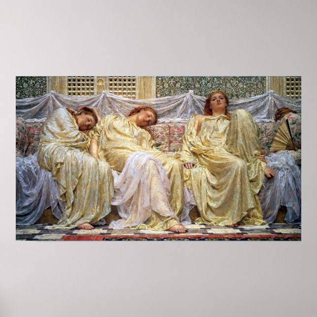 Affiche Albert Joseph Moore Dreamers (Devant)