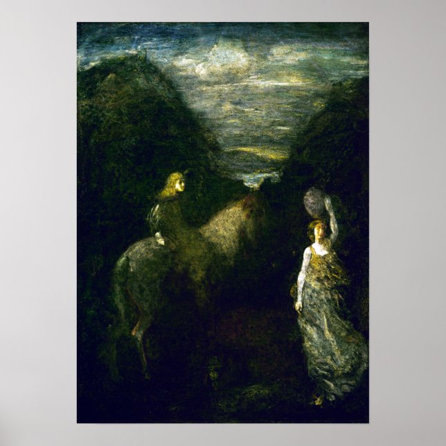 Affiche Albert Pinkham Ryder King Cophetua et le mendiant (Devant)