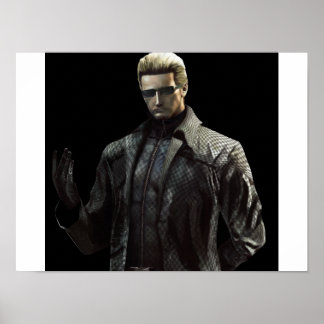 Affiche Albert Wesker
