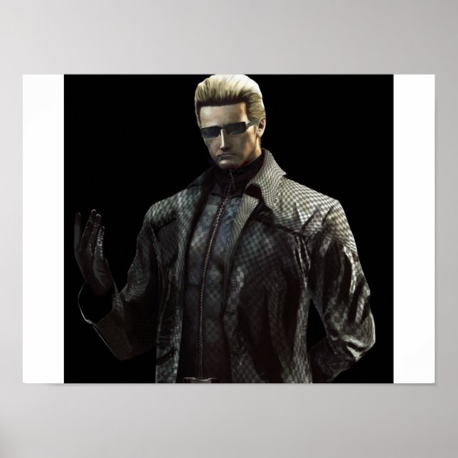 Affiche Albert Wesker (Devant)