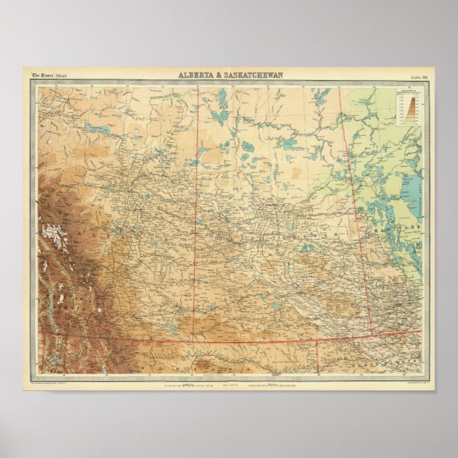 Affiche Alberta et Saskatchewan (Devant)