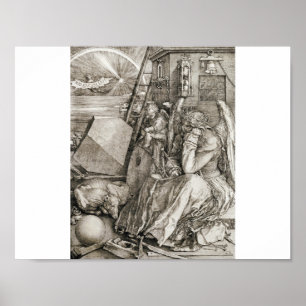 Affiche Albrecht Durer - Melancholia