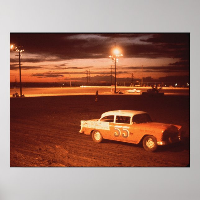 Affiche Albuquerque Speedway Park, Vintage (Devant)