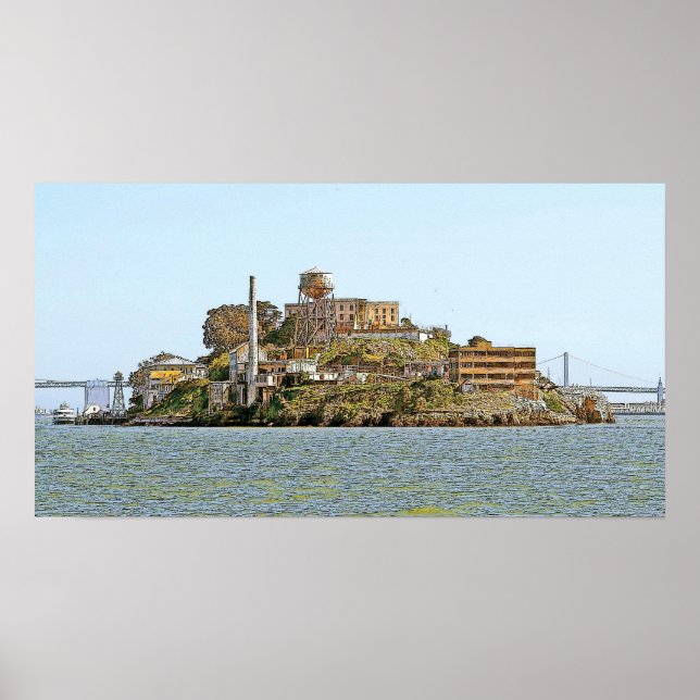 AFFICHE ALCATRAZ (Devant)