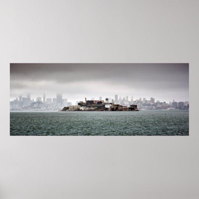 Affiche Alcatraz Island, San Francisco Bay, USA (Devant)