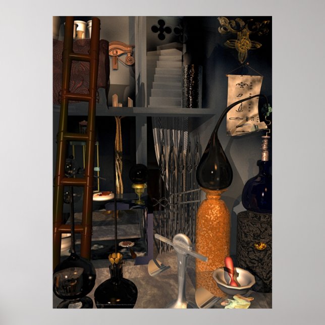 Affiche Alchimie intemporelle (Devant)