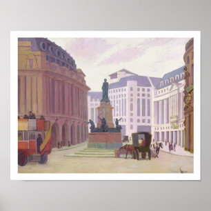 Affiche Aldwych (huile sur la toile)