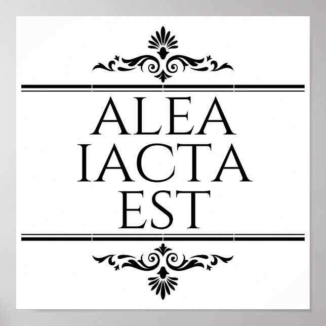 Affiche Alea Iacta Est (Devant)