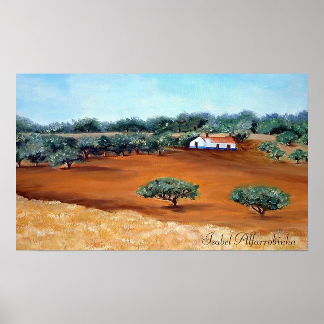 Affiche Alentejo au Portugal site (Devant)