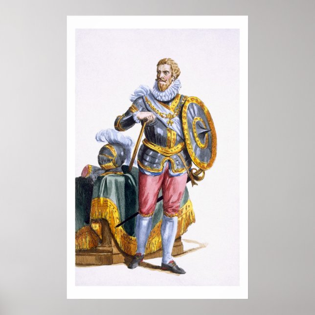 Affiche Alessandro Farnese (1546-92) duc de Parme de 'R (Devant)