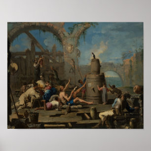 Affiche Alessandro Magnasco - La tarte aux oreilles