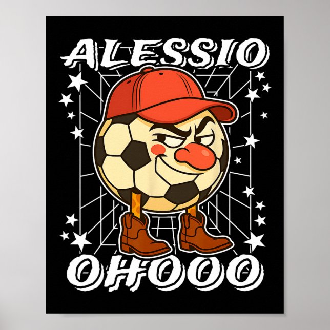 Affiche Alessio Italian-brainrot Soccer Byll Clown Nose Co (Devant)