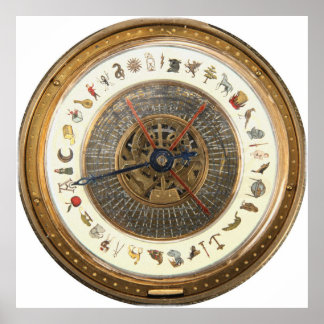 Affiche Aléthiomètre à compas d'or