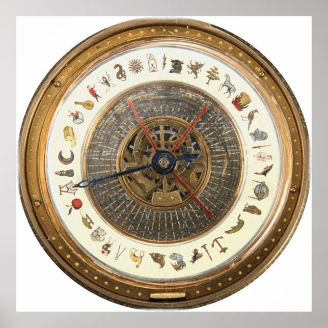 Affiche Aléthiomètre à compas d'or (Devant)
